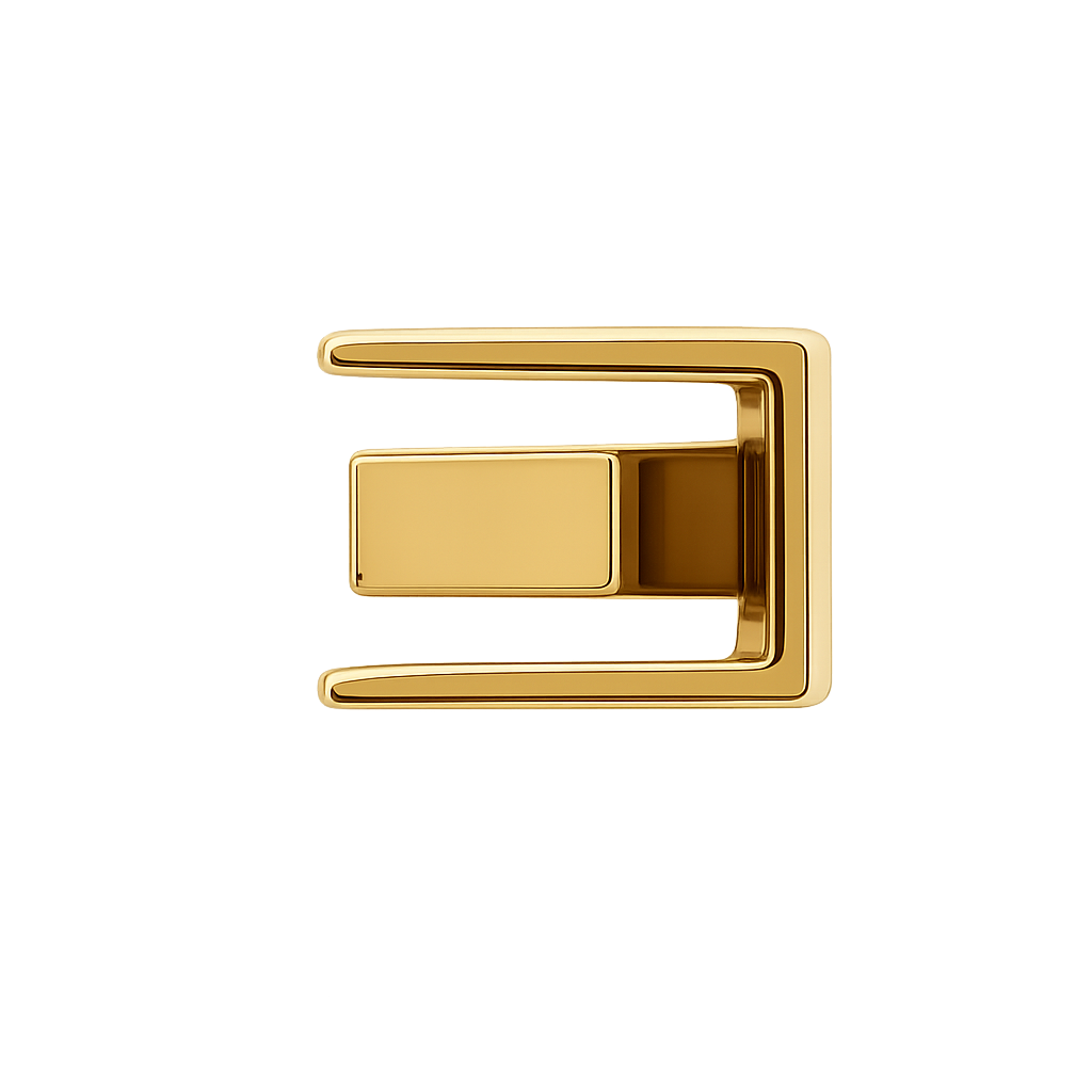 Minimalist Gold Geometric Ring