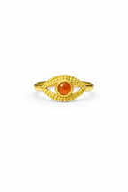 Golden Eye Statement Ring