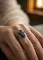 Vintage Tibetan Lapis Lazuli Ring