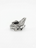 Crocodile Skull Ring | Gothic Alligator Skull Ring