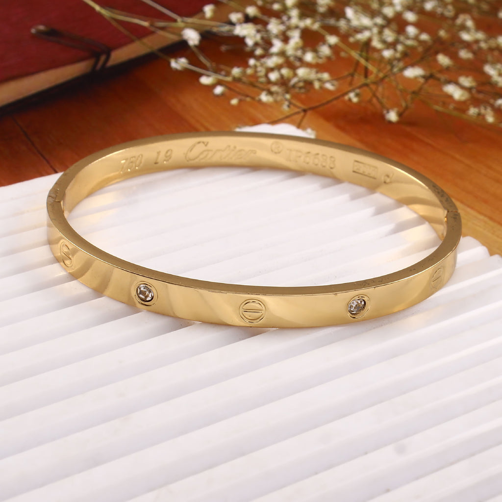 Classic Screw Motif Bangle