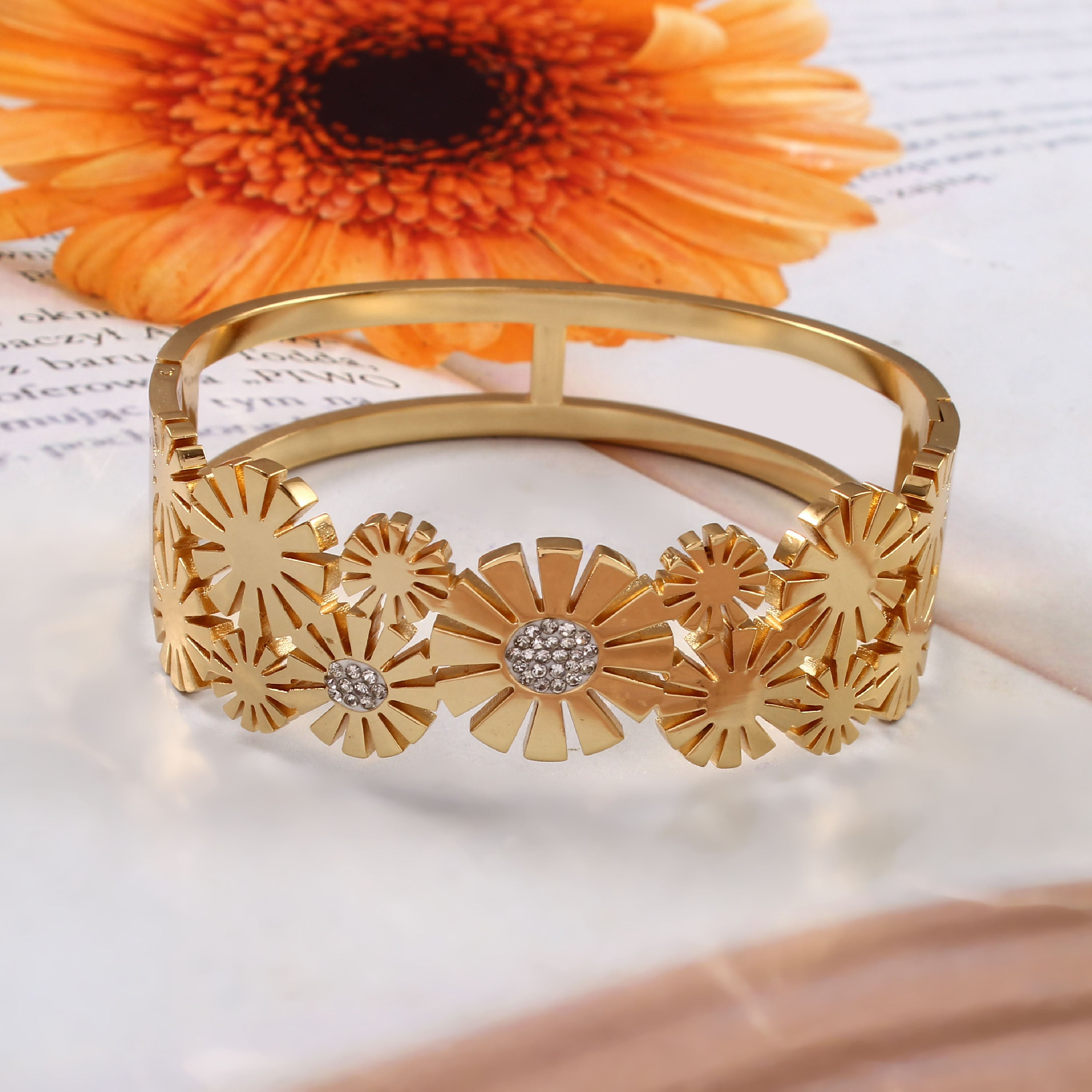 Bloom Cluster Floral Cuff