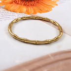 Bamboo Textured Bangle