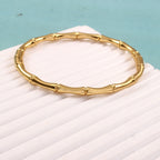 Bamboo Textured Bangle