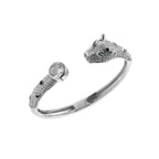 Panther Crystal Cuff
