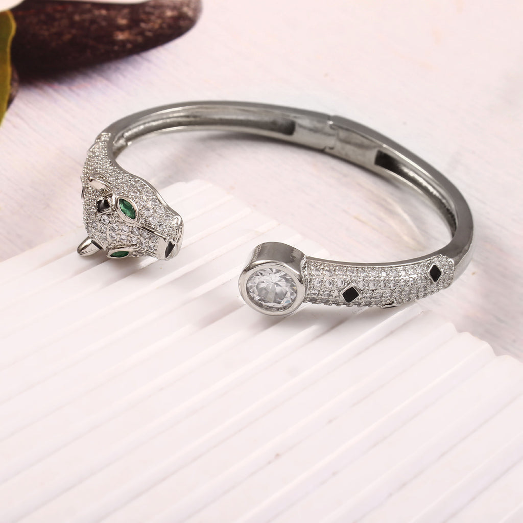 Panther Crystal Cuff