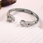 Panther Crystal Cuff