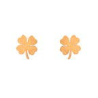 Four Leaf Clover Stud Earrings