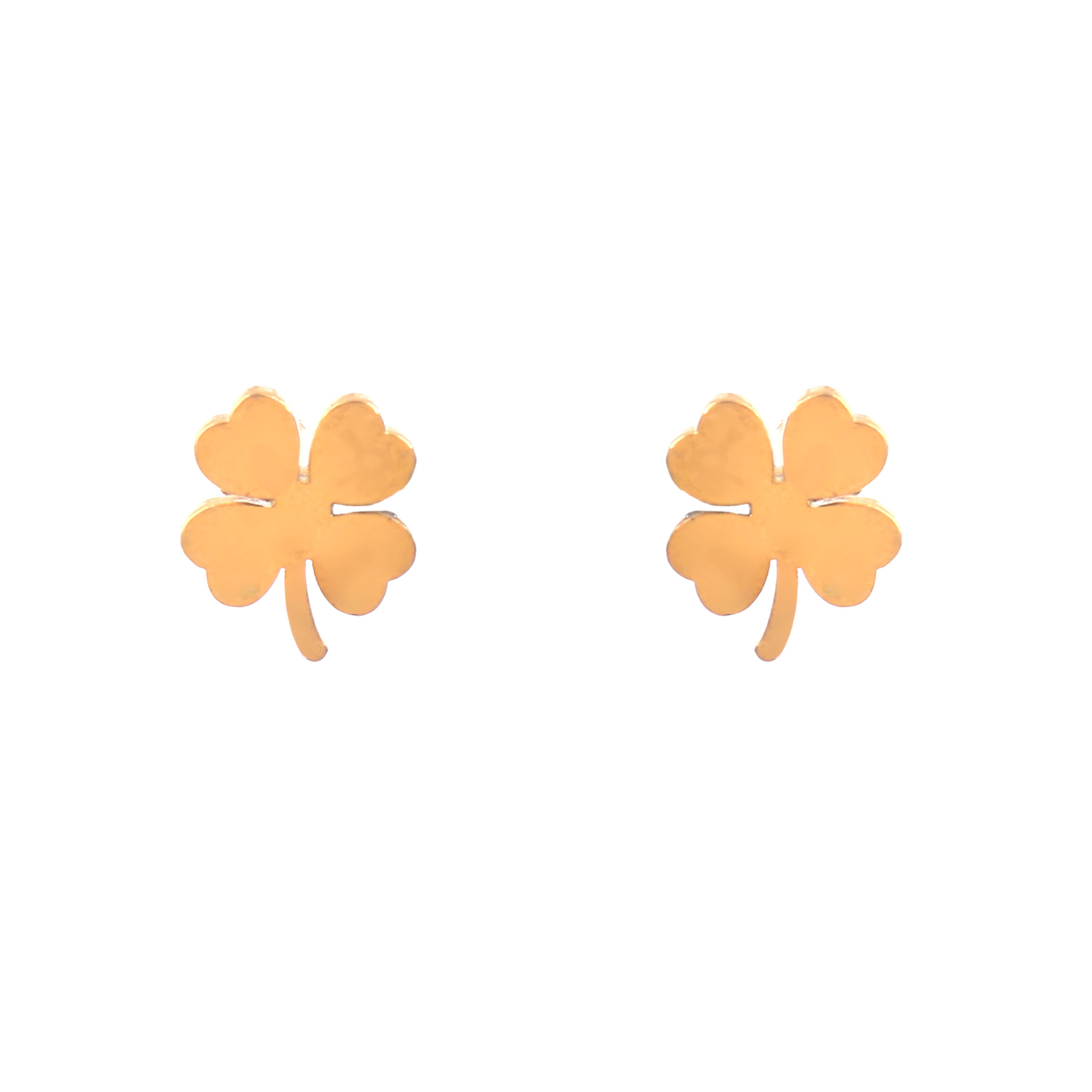Four Leaf Clover Stud Earrings
