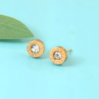Roman Numeral Crystal Studs