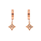Petite Floral Drop Earrings