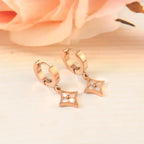 Petite Floral Drop Earrings