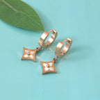 Petite Floral Drop Earrings