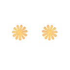 Golden Daisy Studs