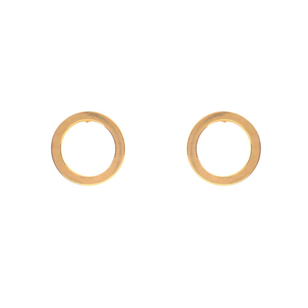 Open Circle Halo Studs