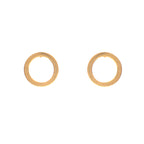 Open Circle Halo Studs