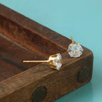 Classic Solitaire Studs (8–9 mm look)