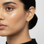 Golden Daisy Studs