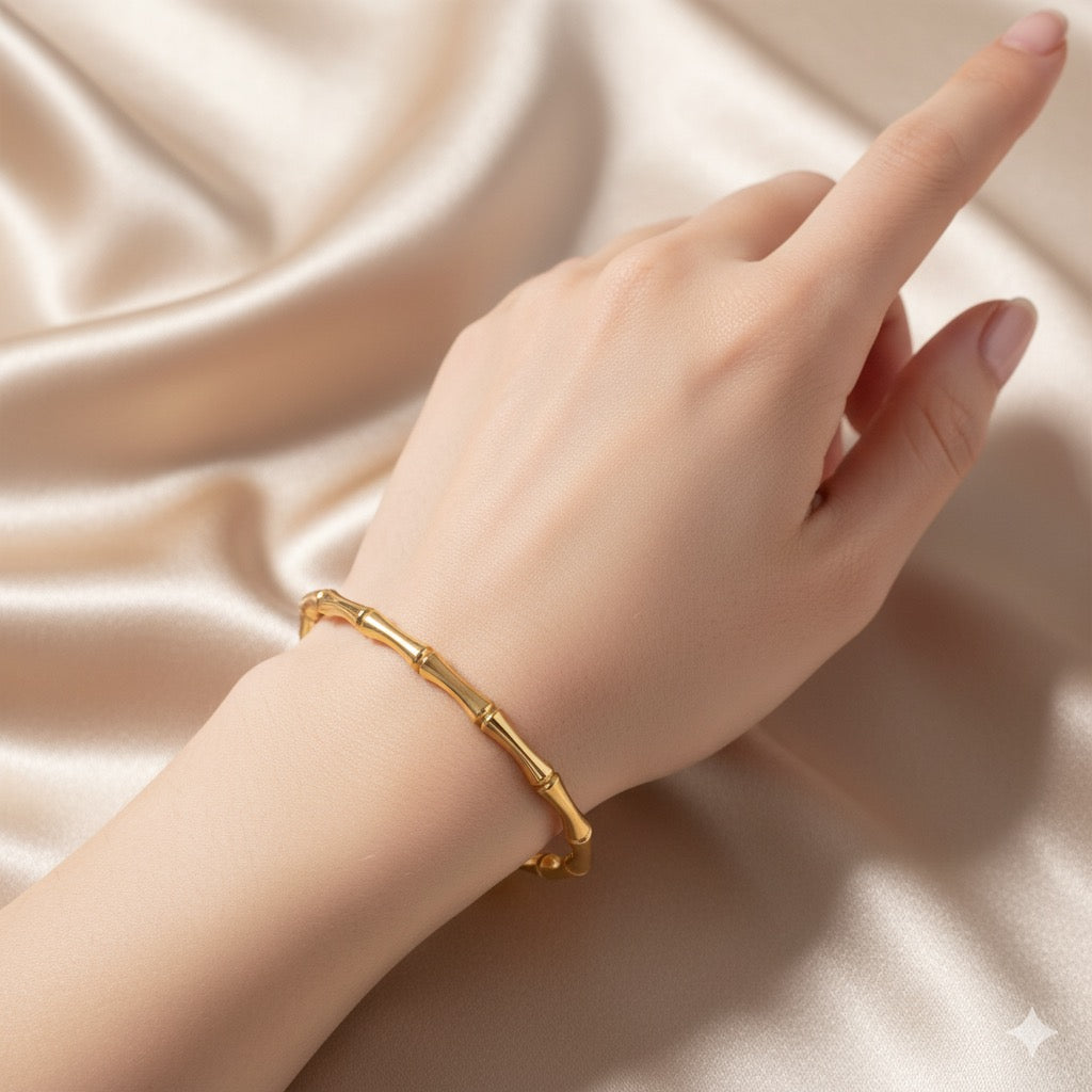 Bamboo Textured Bangle